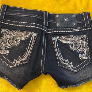 Miss Me Demin Shorts sz 25